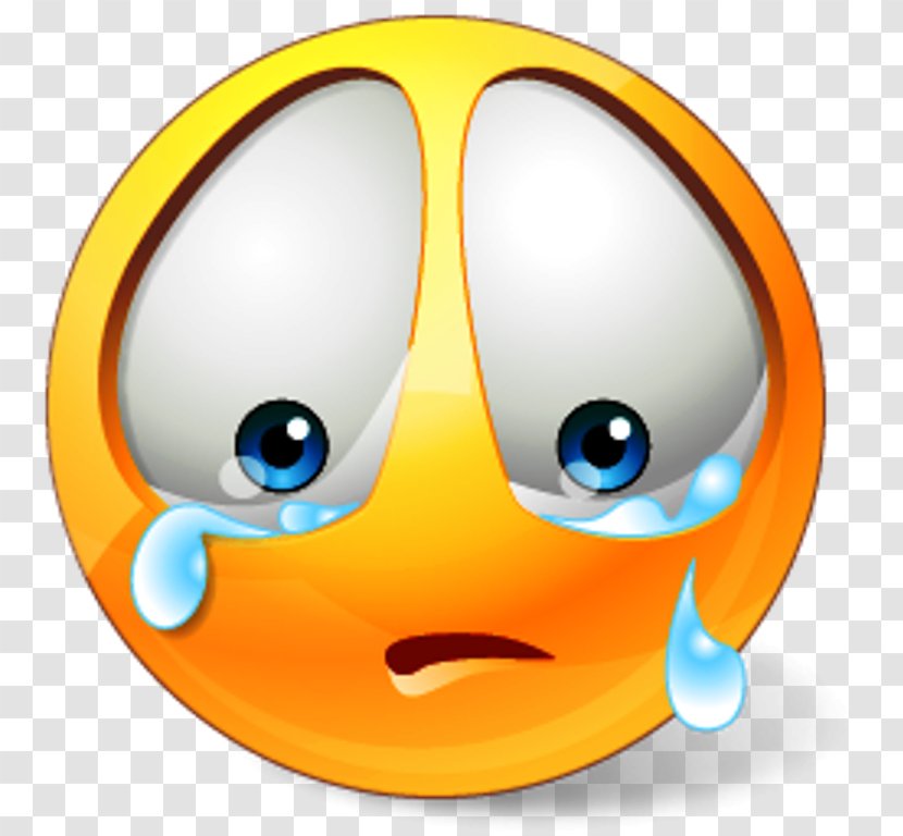 Smiley Sadness Emoticon Clip Art - Yellow - Pictures Of Sad People Transparent PNG