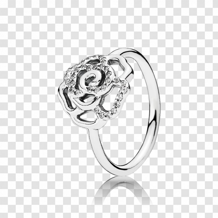 Pandora Ring Cubic Zirconia Discounts And Allowances Jewellery - Wedding Transparent PNG