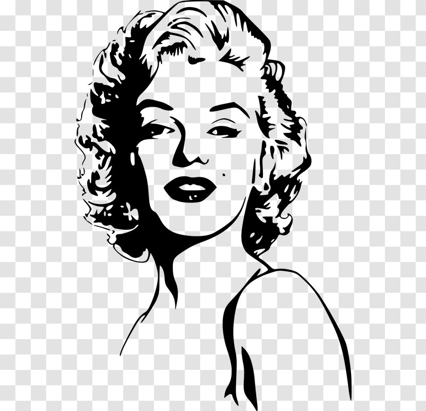 White Dress Of Marilyn Monroe Drawing Clip Art - Fashion Illustration - QQ Transparent PNG