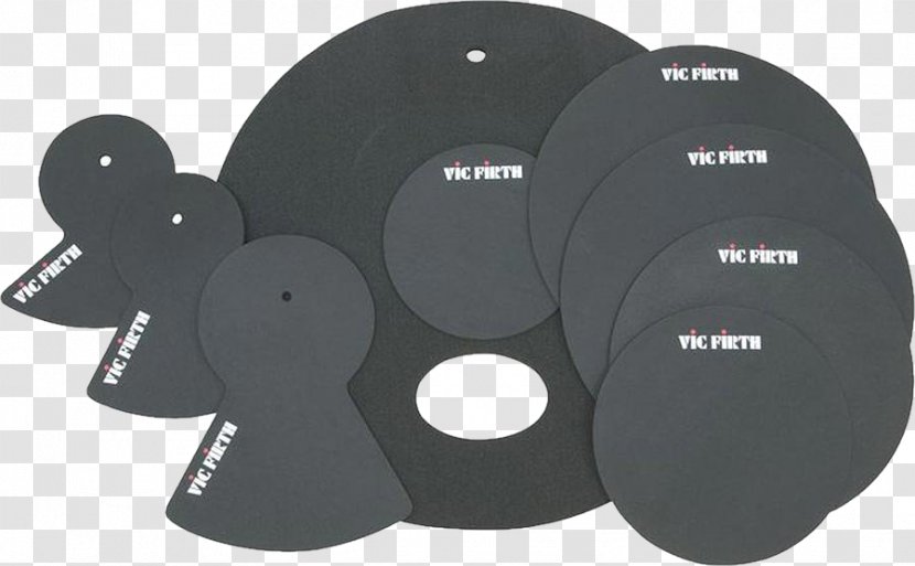 Drums Cymbal Practice Pads Drum Stick - Silhouette Transparent PNG