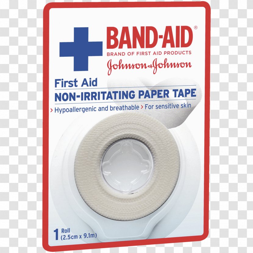 Band-Aid First Aid Supplies Adhesive Bandage Dressing - Johnson - Discount Roll Transparent PNG