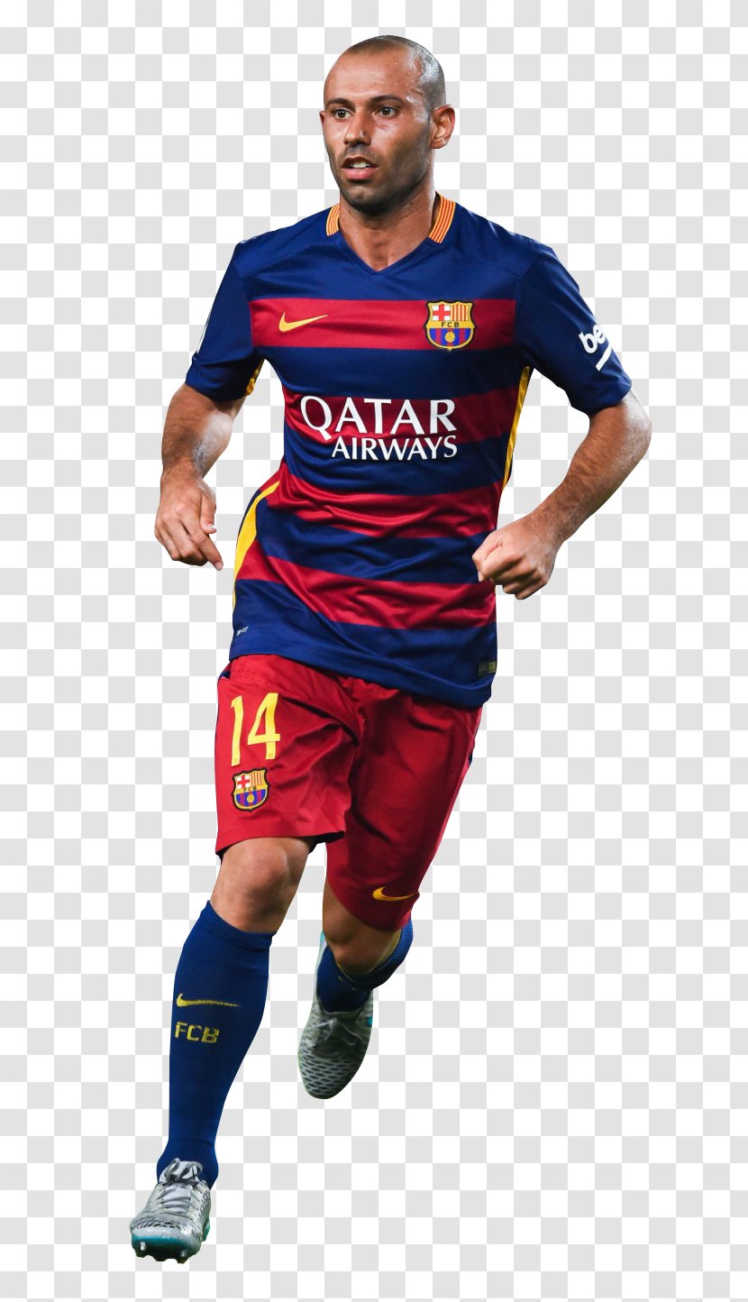 Javier Mascherano 2015–16 FC Barcelona Season Football Player - Fc Transparent PNG