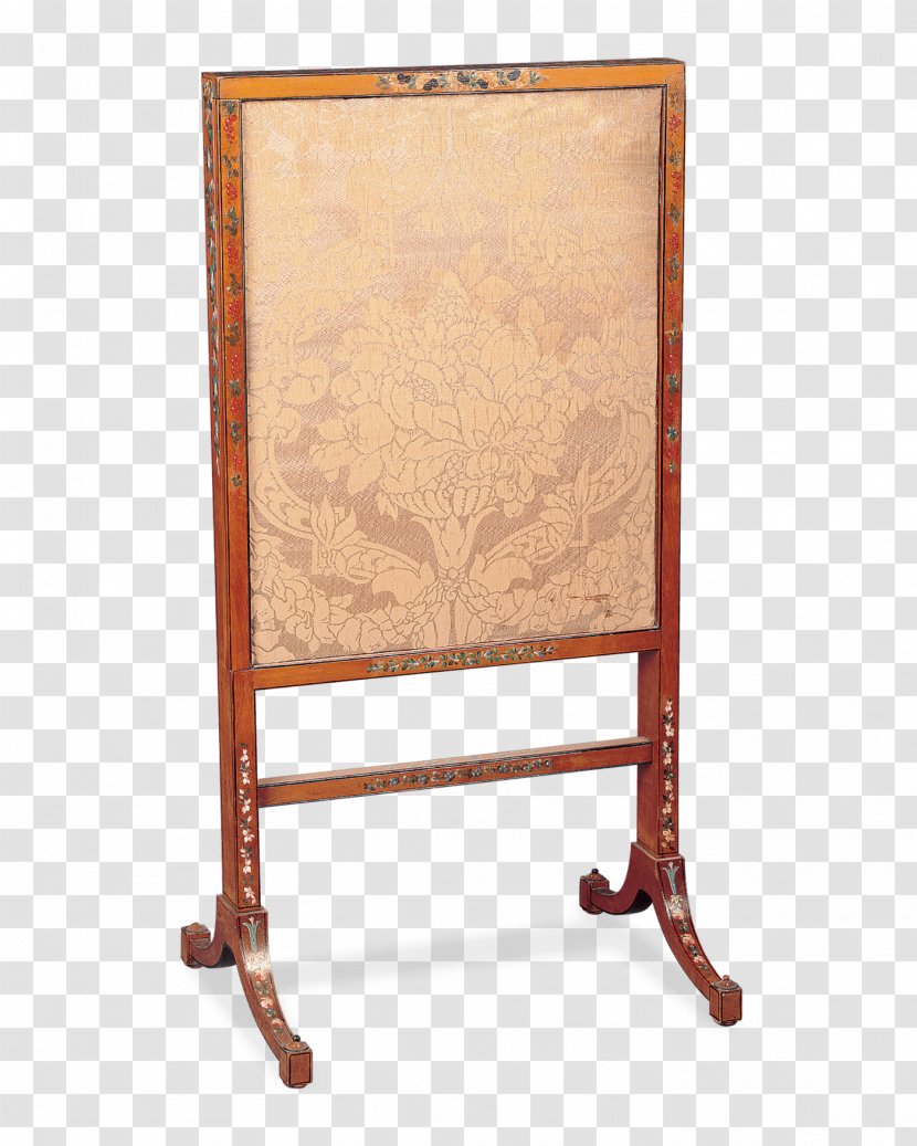 Fire Screen Fireplace Mantel Furniture - End Table - Hand-painted Vintage Lace Transparent PNG