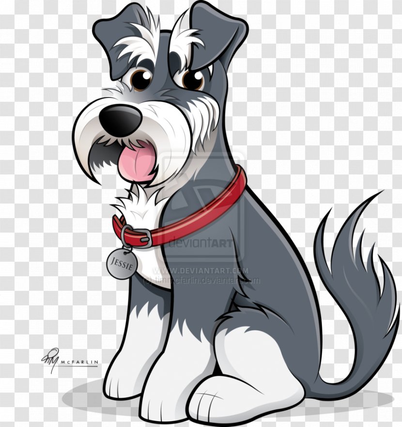 Miniature Schnauzer Standard Giant Jack Russell Terrier Puppy - Paw - Pug Vector Transparent PNG