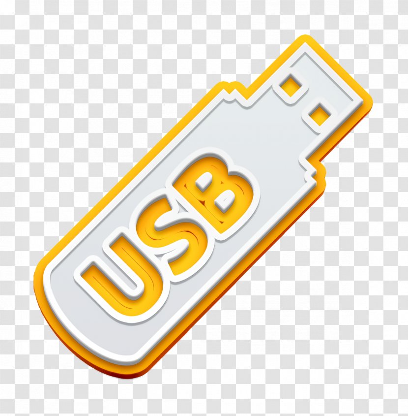 Flash Icon Key Usb - Text - Emblem Symbol Transparent PNG