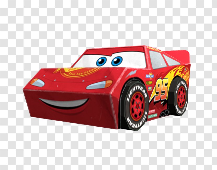 Roblox Lightning McQueen Sports Car Vehicle - Red - Mcqueen Transparent PNG