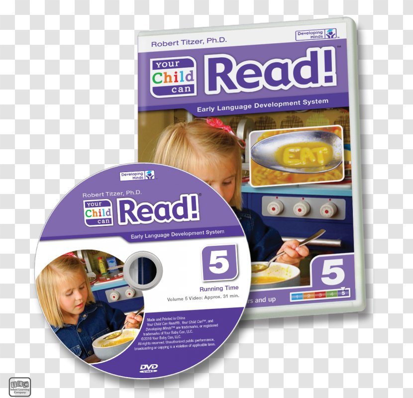Your Baby Can Read! DVD Child STXE6FIN GR EUR Book - Dvd Transparent PNG