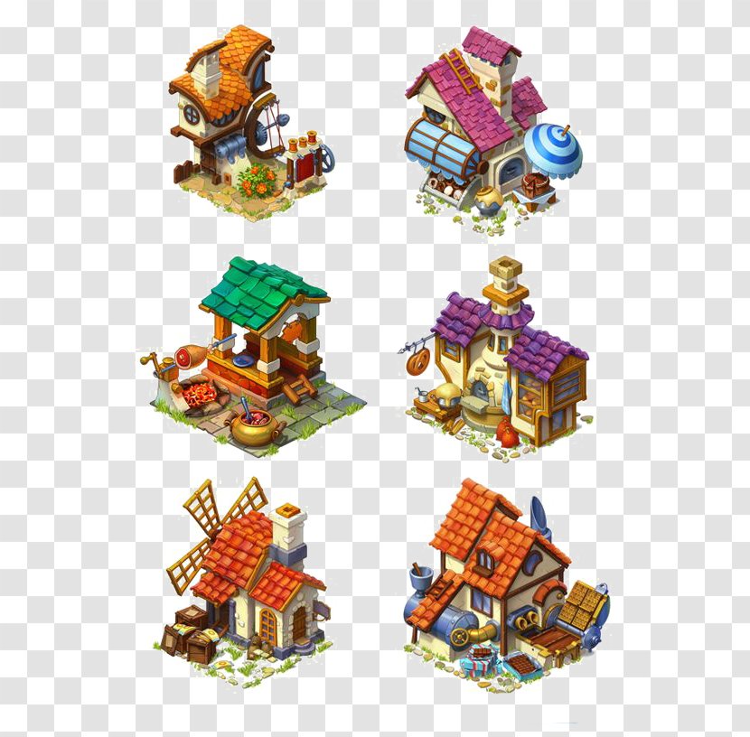 Lucky Fields Concept Art - Toy - House Transparent PNG