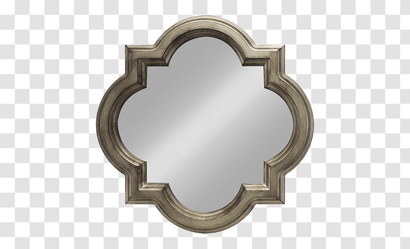Mirror Quatrefoil Gold Silver Window - Chemical Element - Patton Transparent PNG