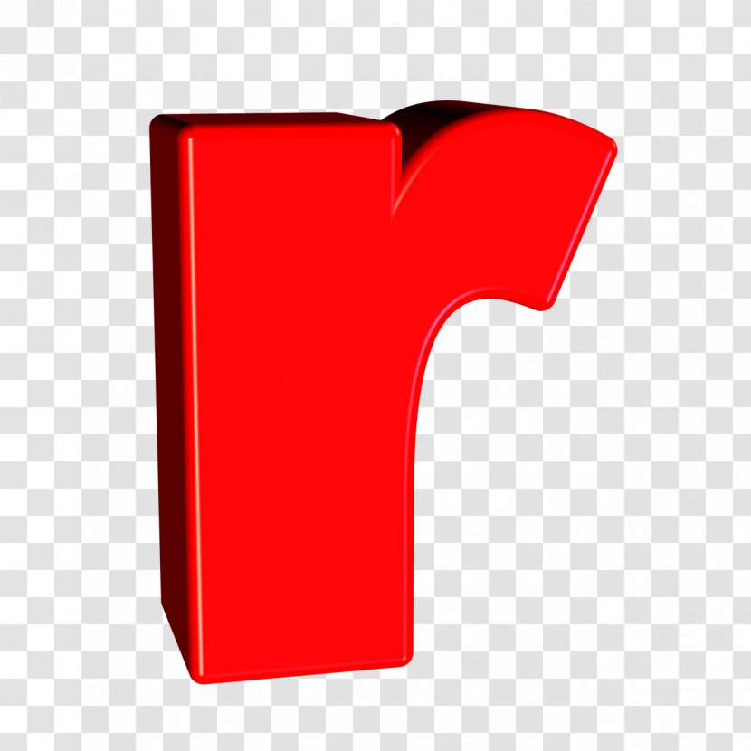 Alphabet Letter - Red - Case Font Transparent PNG