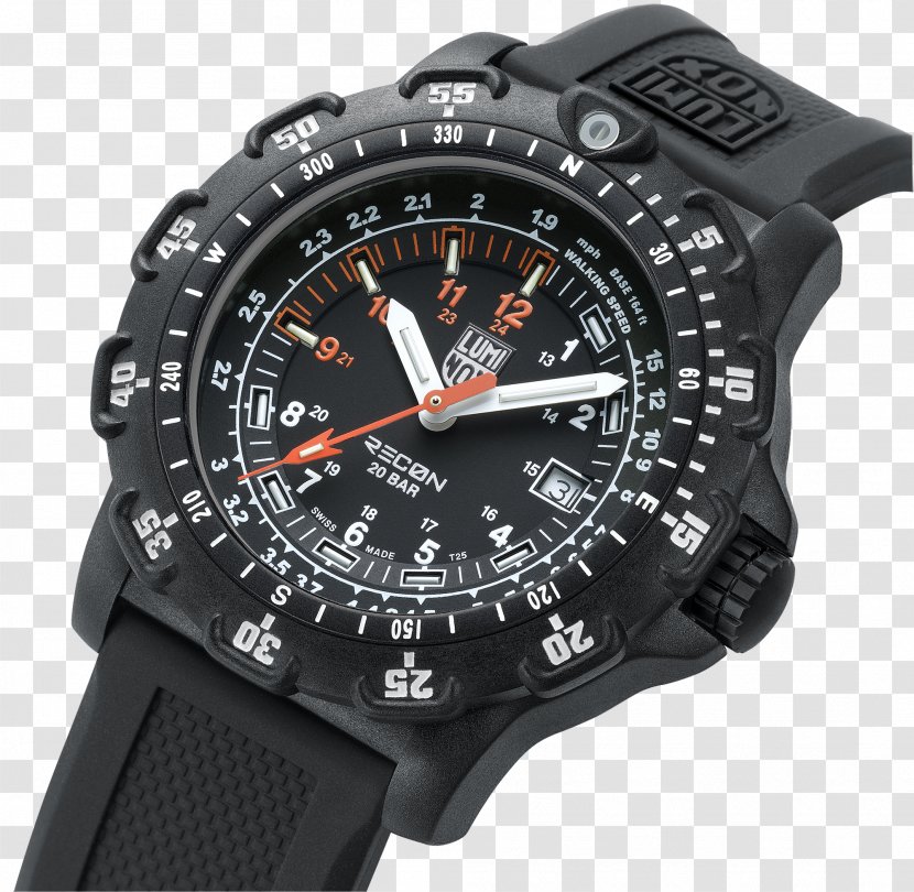 Luminox RECON Point Man 8820 SERIES Baselworld Watch Seiko - Hyt - Glare Efficiency Transparent PNG