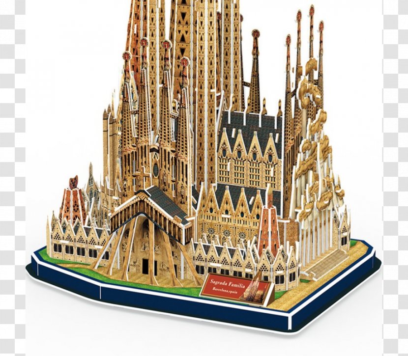 Sagrada Família Jigsaw Puzzles 3D-Puzzle Church Three-dimensional Space - Familia Transparent PNG