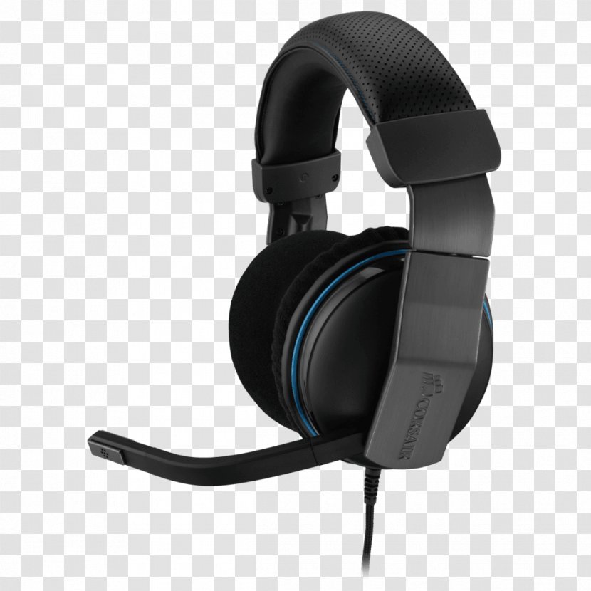 Corsair Vengeance 1500 CA-9011124-NA Dolby 7.1 USB Gaming Components CORSAIR Headset Surround Sound - Electronic Device - Headphones Transparent PNG