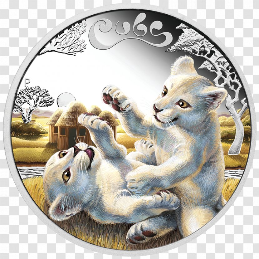 Perth Mint Silver Coin Proof Coinage - Lion Cub Transparent PNG