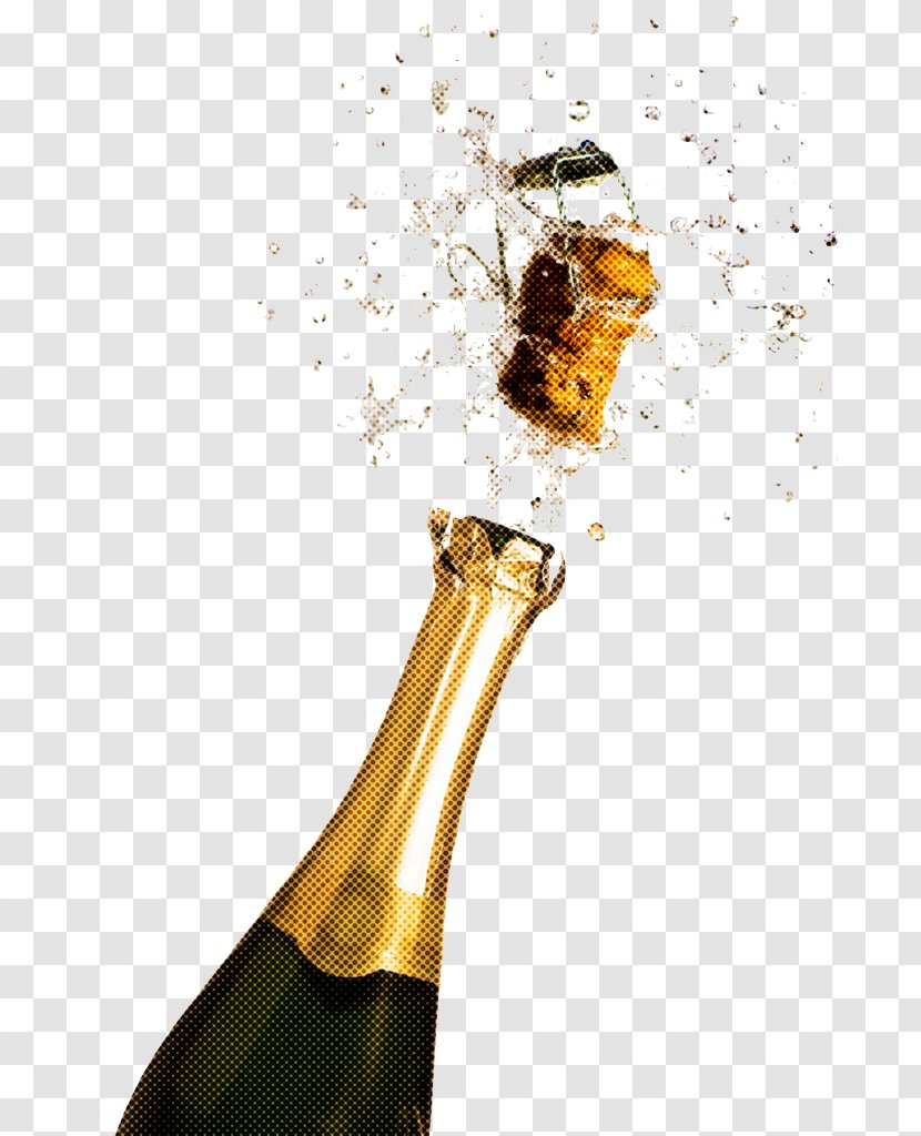 Champagne - Beer Bottle Glass Transparent PNG