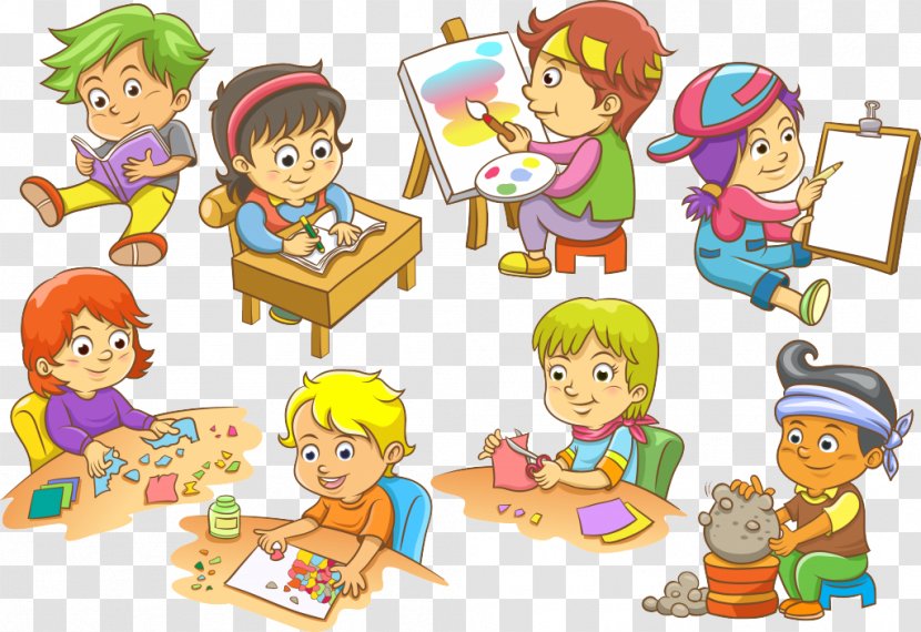 Drawing Child Cartoon - Royaltyfree Transparent PNG