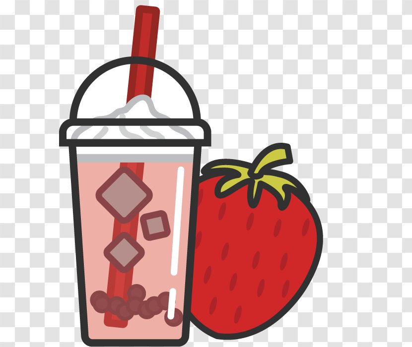 Juice Soft Drink Tea Coffee Cafe - Jus Dananas - Strawberry Food & Transparent PNG