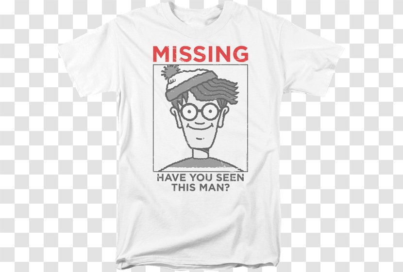T-shirt Where's Wally? Sweater Clothing - Sleeve Transparent PNG