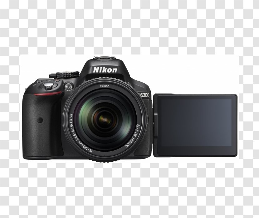 Nikon D5300 AF-S DX Nikkor 18-140mm F/3.5-5.6G ED VR D5600 Digital SLR 35mm F/1.8G - Afs Dx Zoomnikkor 1855mm F3556g - Dslr Transparent PNG