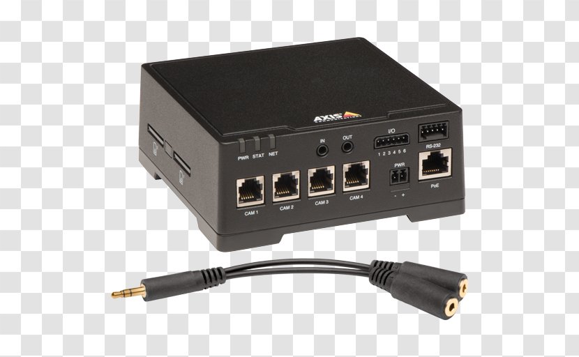 Video Servers Axis Communications Camera Frame Rate Input/output - Electronic Device - Input Transparent PNG