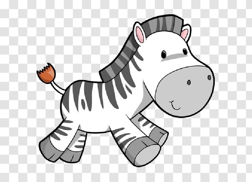 Zebra Cuteness Clip Art - Artwork Transparent PNG