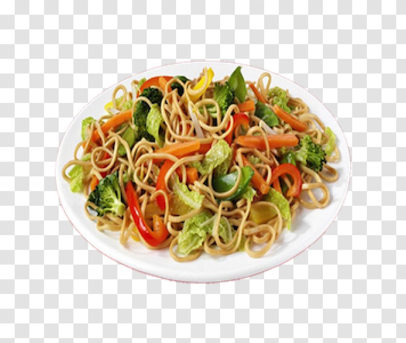 Chow Mein Fried Noodles Chinese Crispy Chicken Pasta Salad - Italian Food Transparent PNG