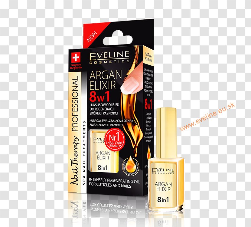 Argan Oil Nail Polish Cosmetics - Skin Care Transparent PNG