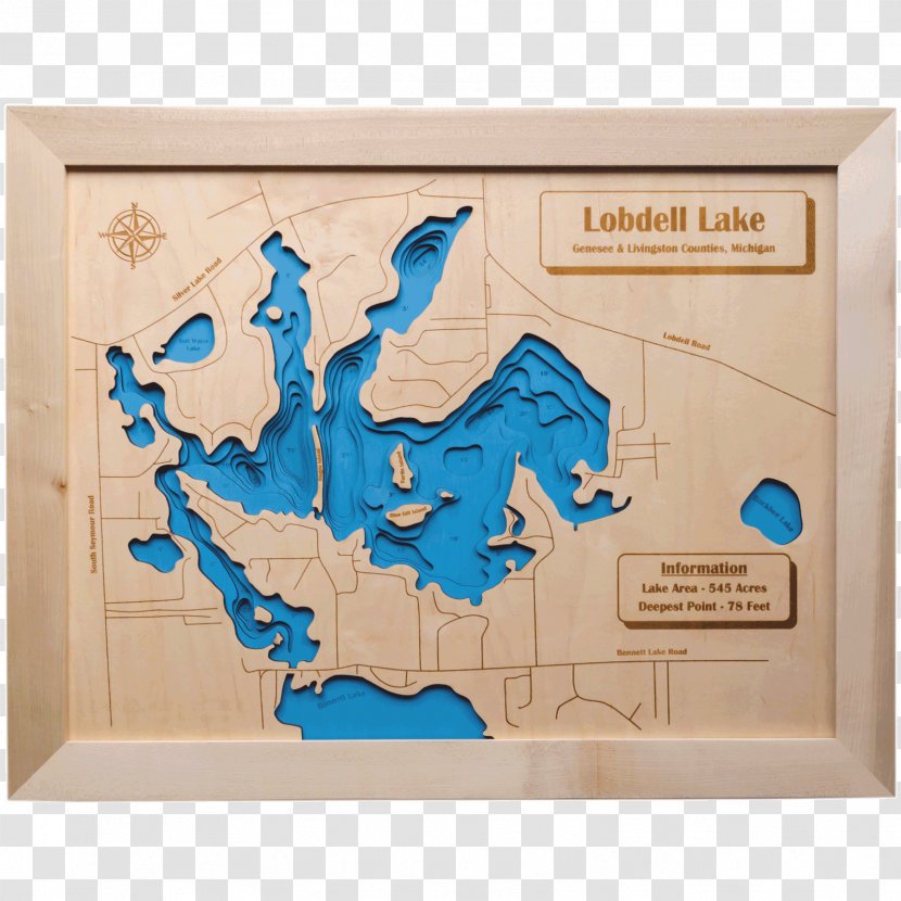 Lake Michigan Lobdell Topographic Map Fenton Transparent PNG
