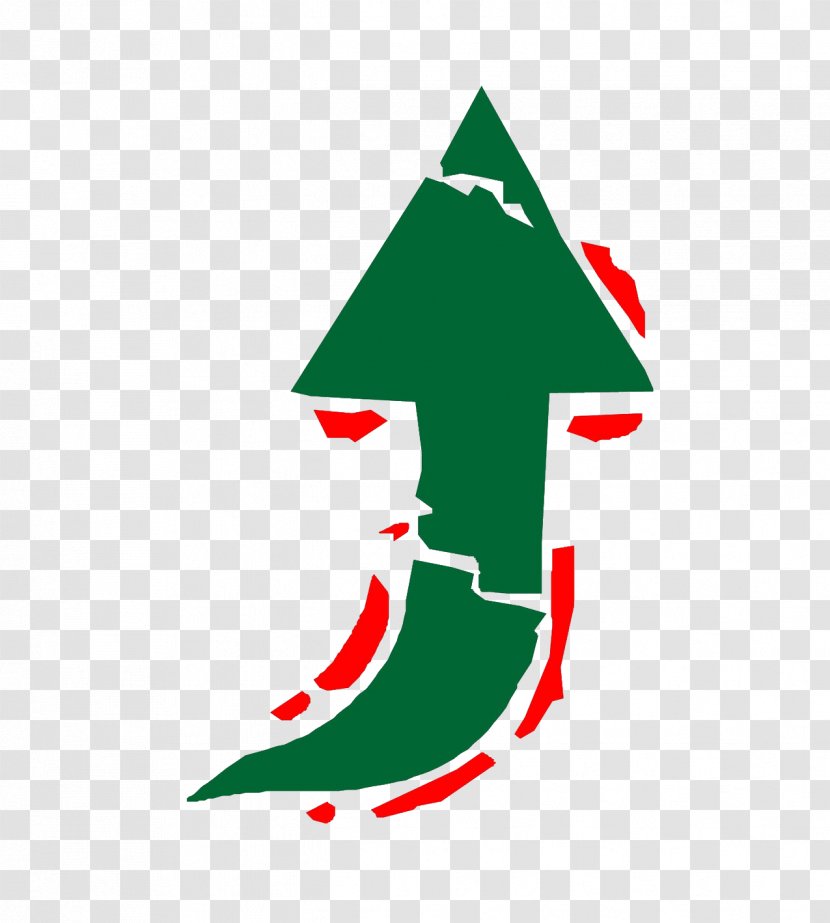 Arrow Symbol Icon - Fir - A Green Up Transparent PNG