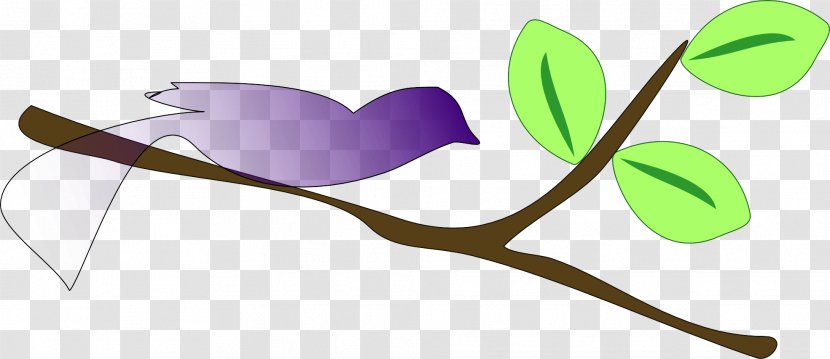 Leaf Clip Art Purple Violet Plant - Flower Heart Transparent PNG