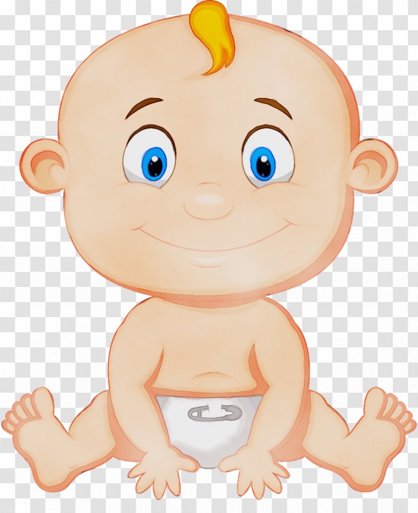 Infant Boy Diaper Cartoon Stroller - Baby - Crawling Transparent PNG
