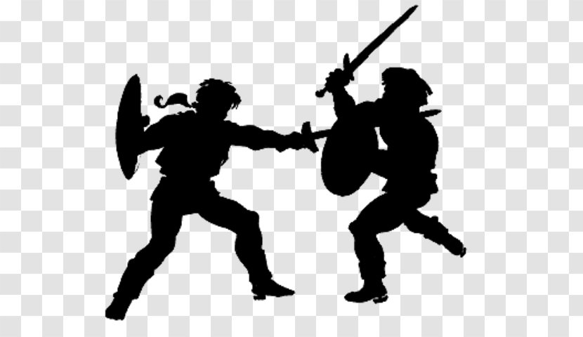Swordsmanship Combat Clip Art Duel - Fight Transparent PNG