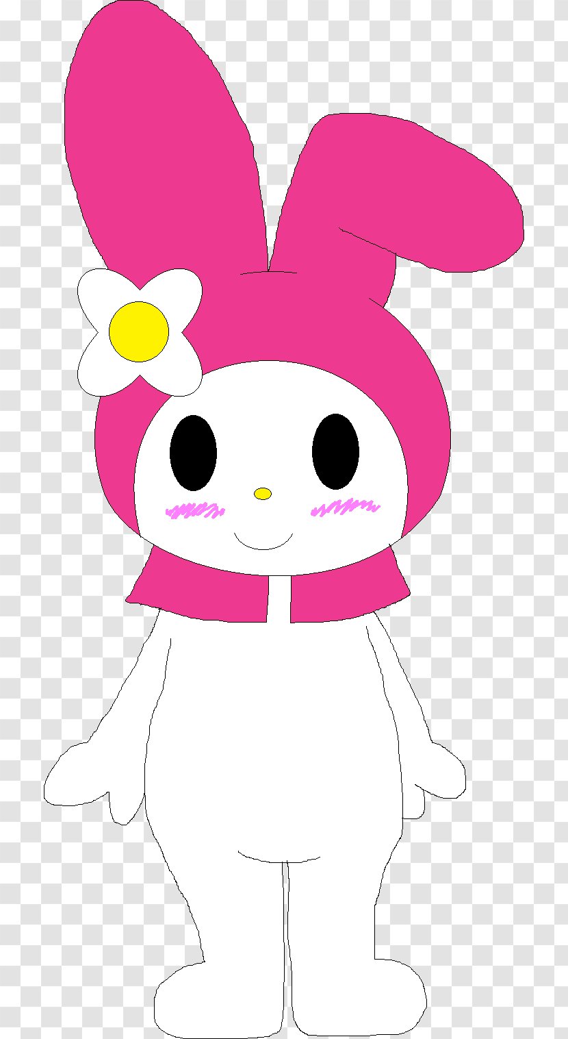 Hello Kitty My Melody Fan Art - Silhouette Transparent PNG