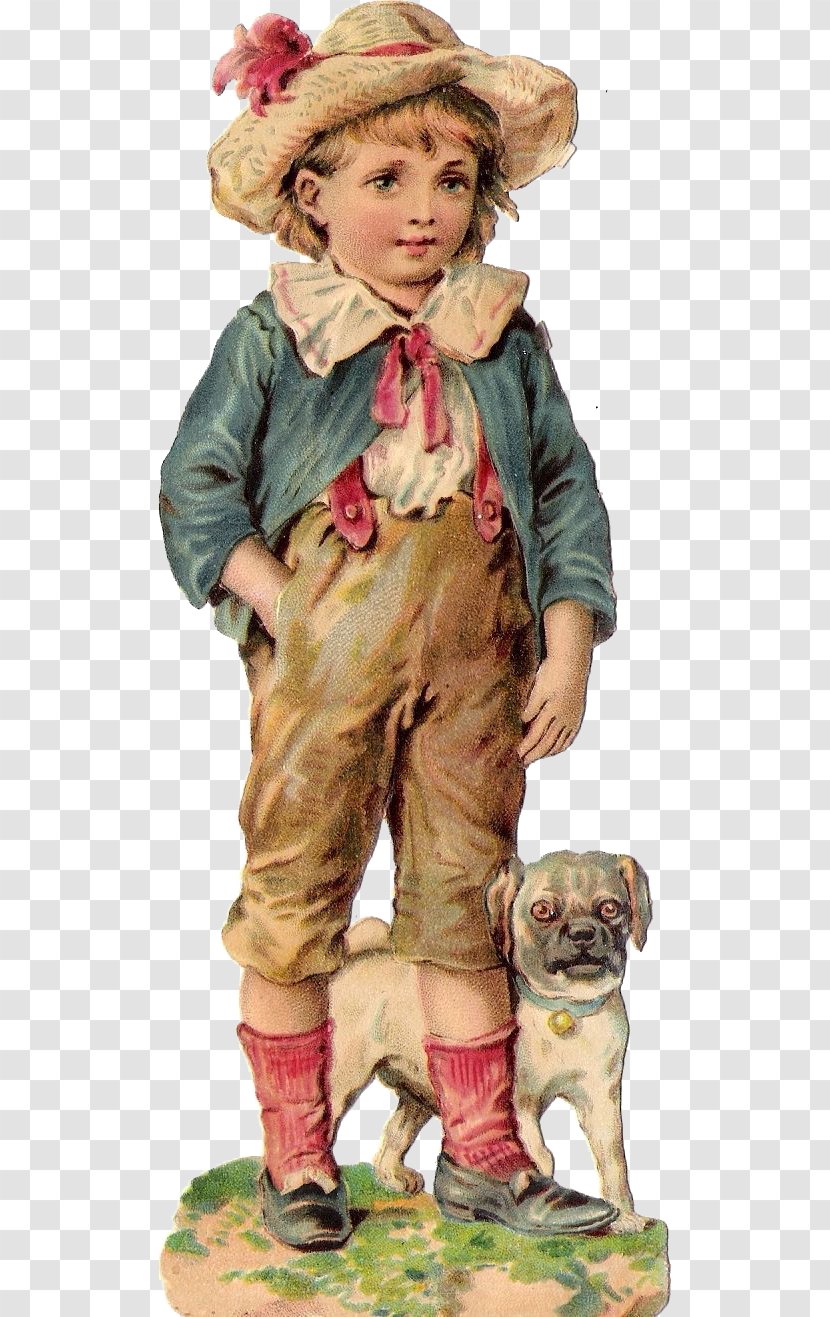 Dog Victorian Era Painting Bokmxe4rke - Human Behavior - Child Transparent PNG