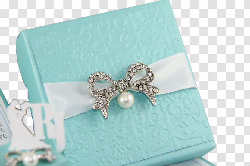 Wedding Invitation Jewellery Craft Convite - Azure - Diamond Shine Transparent PNG