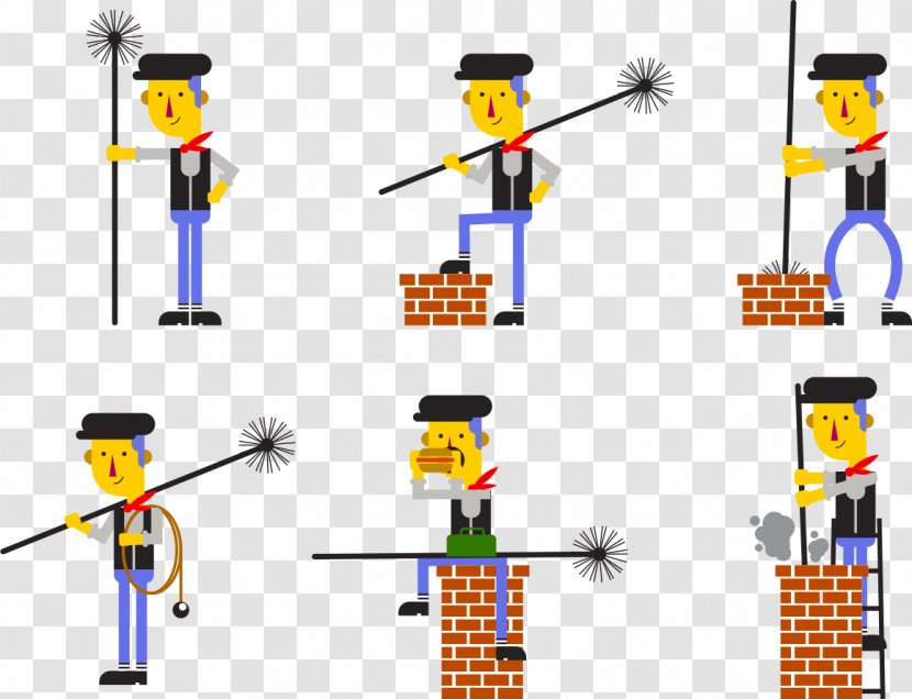 Chimney Sweep Euclidean Vector Modern Cleaning - Technology - The Transparent PNG