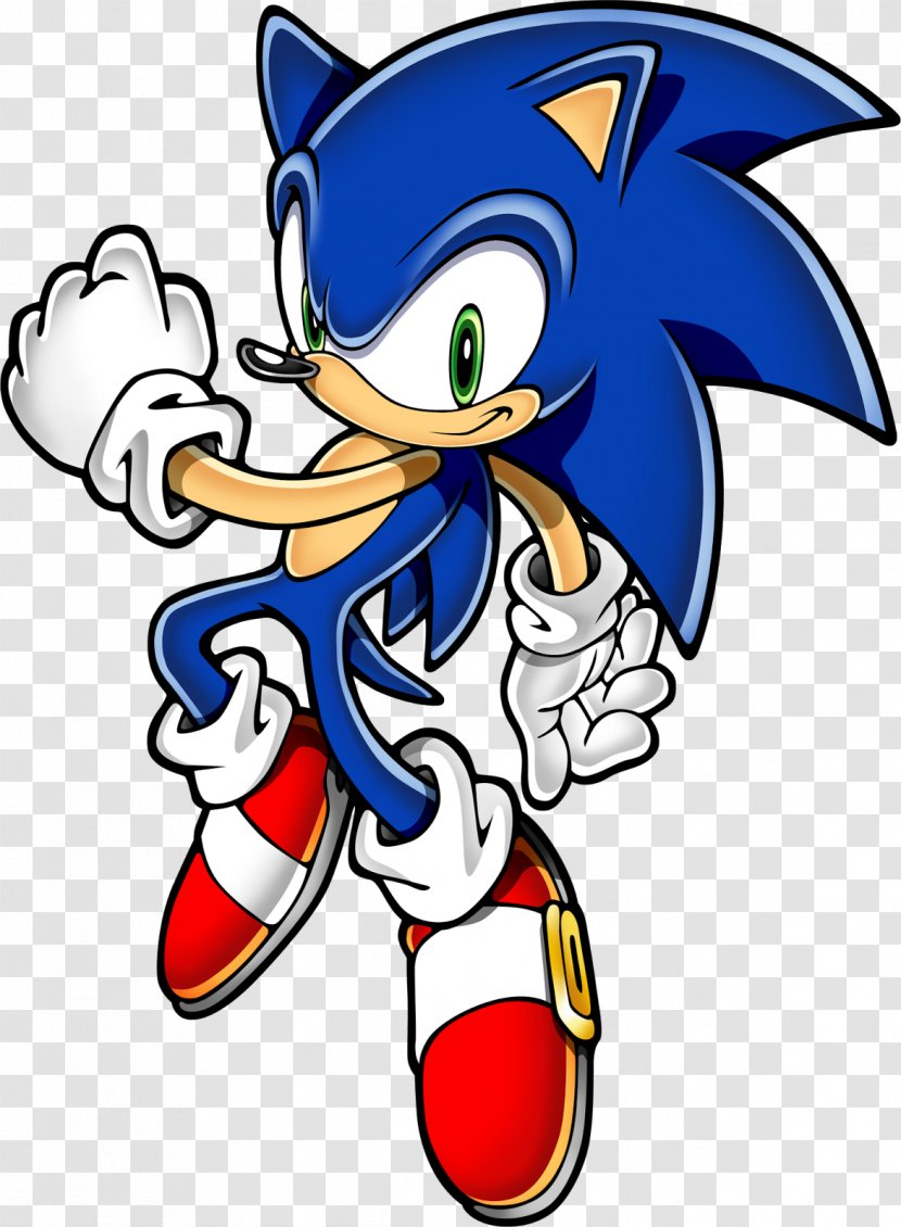 Clip Art Sonic The Hedgehog Vector Graphics Work Of - Cartoon Transparent PNG