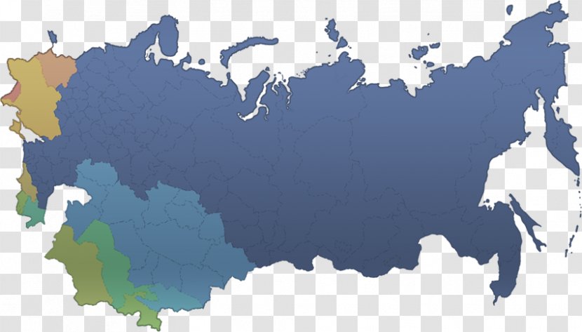 Russian Soviet Federative Socialist Republic Revolution Map - World - карта россии Transparent PNG