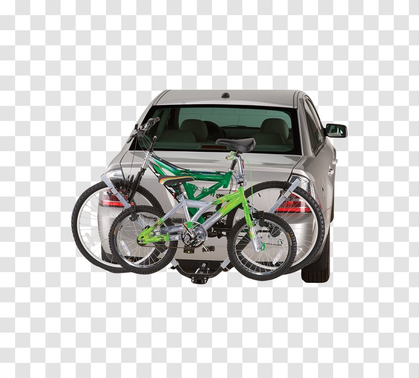 Bicycle Carrier Tow Hitch Motorcycle - Trunk - Car Transparent PNG
