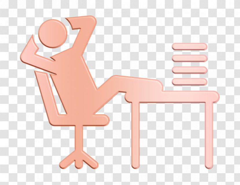 Lazy Icon Day In The Office Pictograms Icon Transparent PNG