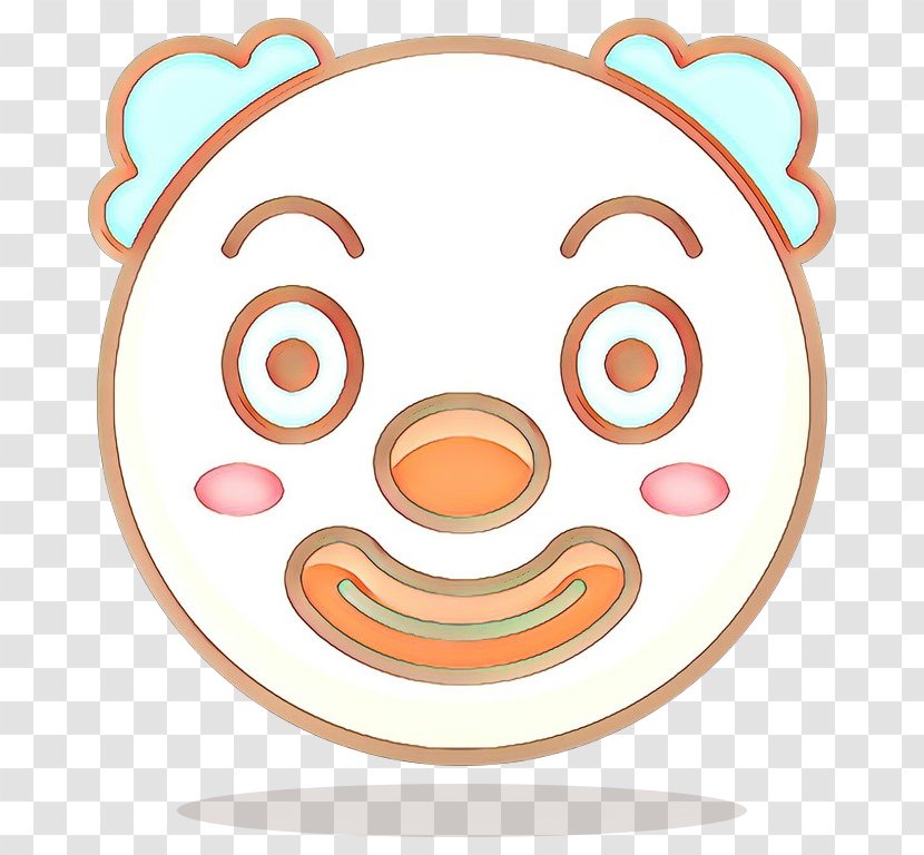 Emoticon Line - Clown - Sticker Symbol Transparent PNG