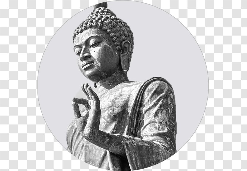 Tian Tan Buddha Om Mantra Standing Bell Meditation - Cartoon Transparent PNG