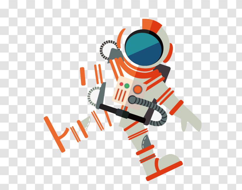 Astronaut Outer Space - Go Vector Transparent PNG