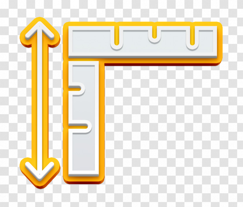 Ruler Icon Graphic Design Icon Transparent PNG