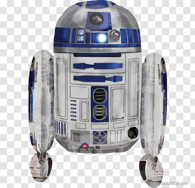 R2-D2 Anakin Skywalker BB-8 Balloon Star Wars - Yoda Transparent PNG