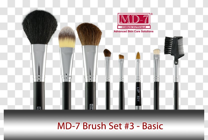 Makeup Brush Cosmetics Foundation Face Powder - Brushes Transparent PNG