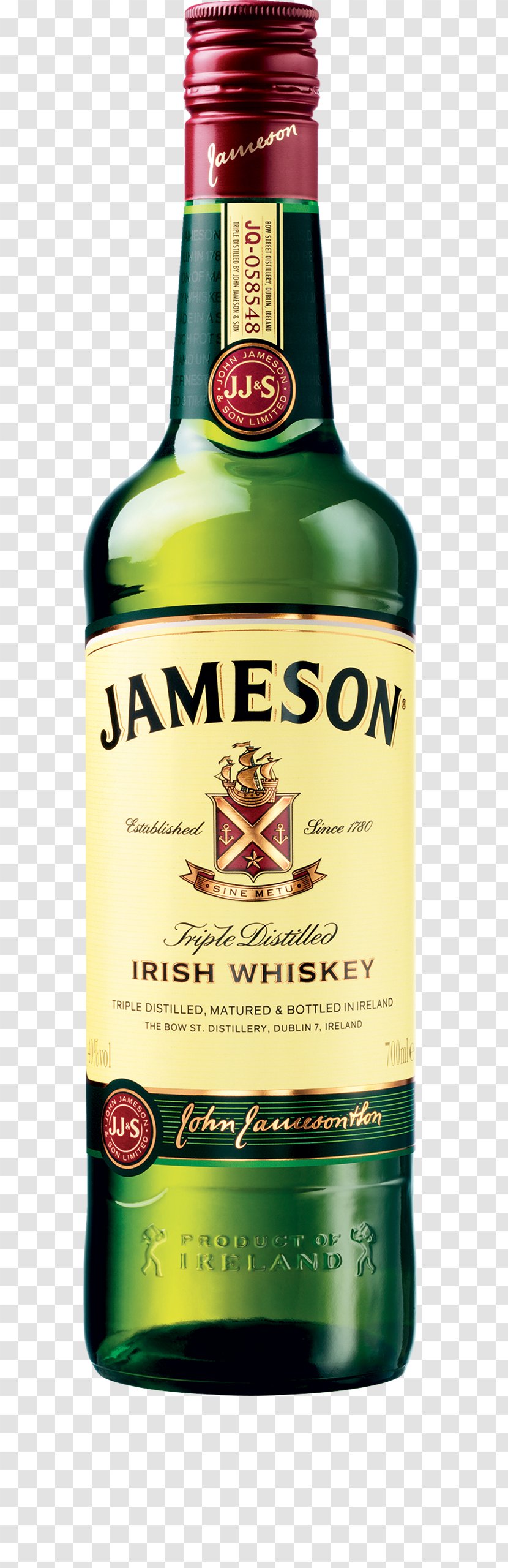 Jameson Irish Whiskey Distilled Beverage New Midleton Distillery - Distillation - The Aberdeen Whisky Shop Transparent PNG