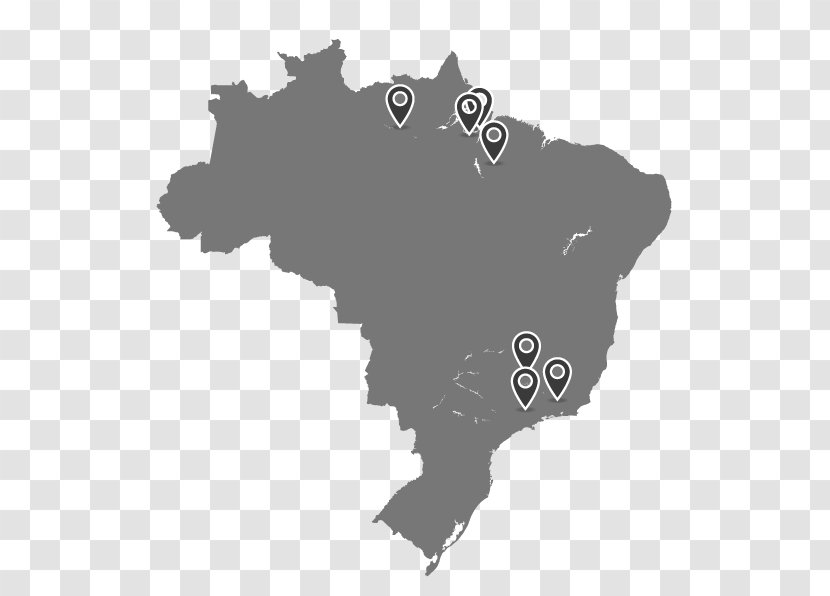Brazil Royalty-free Vector Map Stock Photography Transparent PNG