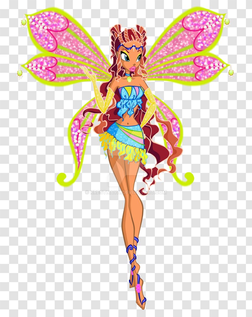 Aisha Flora Stella Musa Tecna - Costume Design - Fairy Transparent PNG