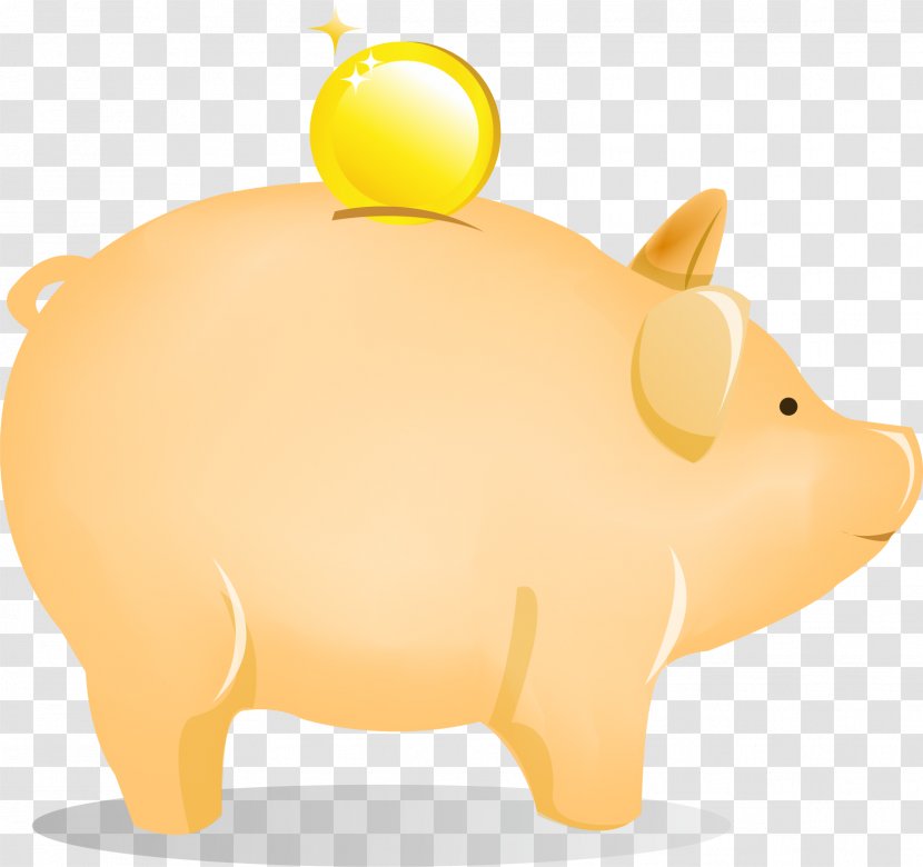 Cartoon Piggy Bank - Designer - Pig Transparent PNG